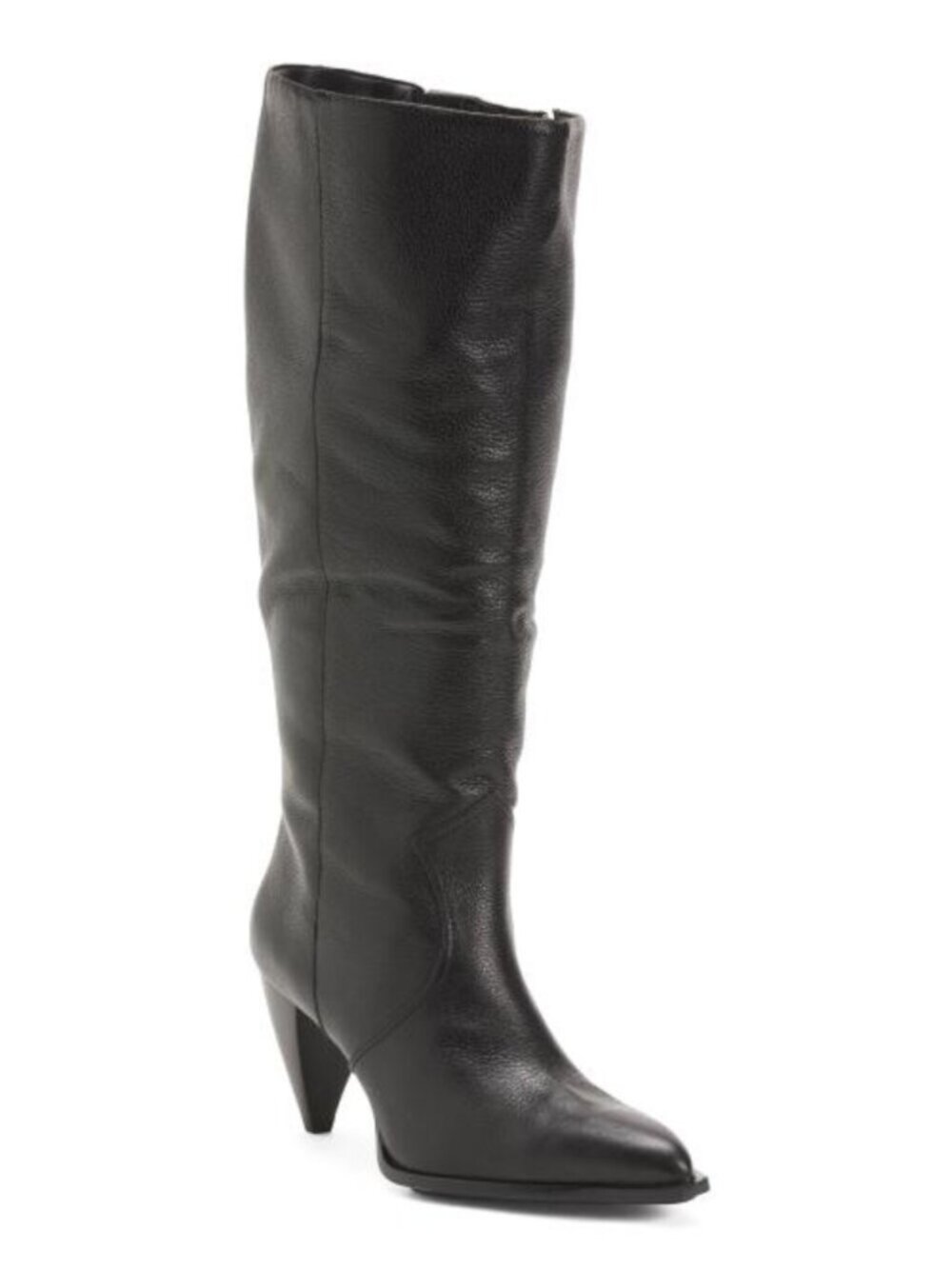 VINCE CAMUTO Made In Brazil Leather Nally Extra Wide Calf Casual Tall Boots